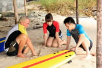 Short Sand Beach America Surf lessons